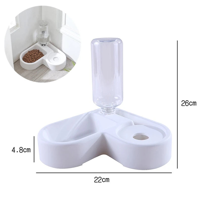 Bebedouro Automático para Pets – Tigela Ajustável com Dispenser de Água para Cães e Filhotes